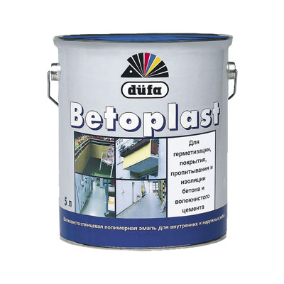 Эмаль düfa BETOPLAST, полимерная для бетонных полов и поверхностей