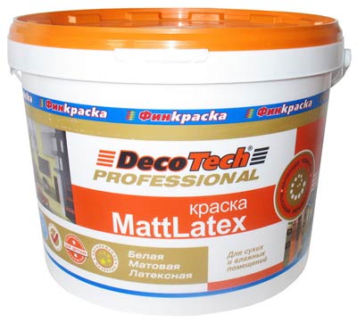 Краска «MattLatex» DecoTech