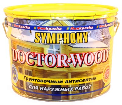 SYMPHONY DOCTOR-WOOD – грунтовочный антисептик на основе льняного масла