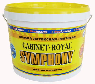 SYMPHONY CABINET ROYAL – латексная краска для сухих помещений