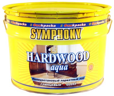 SYMPHONY HARD WOOD Aqua – покрывной полиуретановый паркетный лак