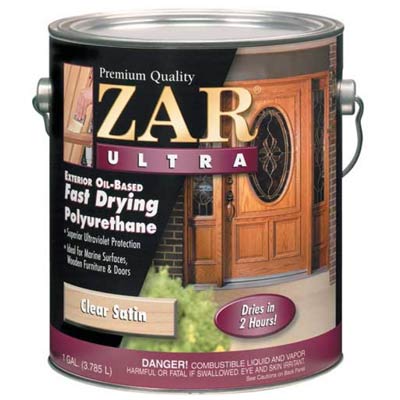 ZAR ULTRA EXTERIOR - Бесцветный полиуретановый лак для наружных работ