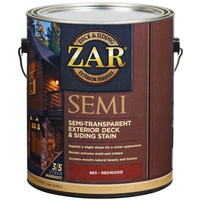 Zar Semi-Transparant Deck and Siding - Полупрозрачная защитно-декоративная пропитка